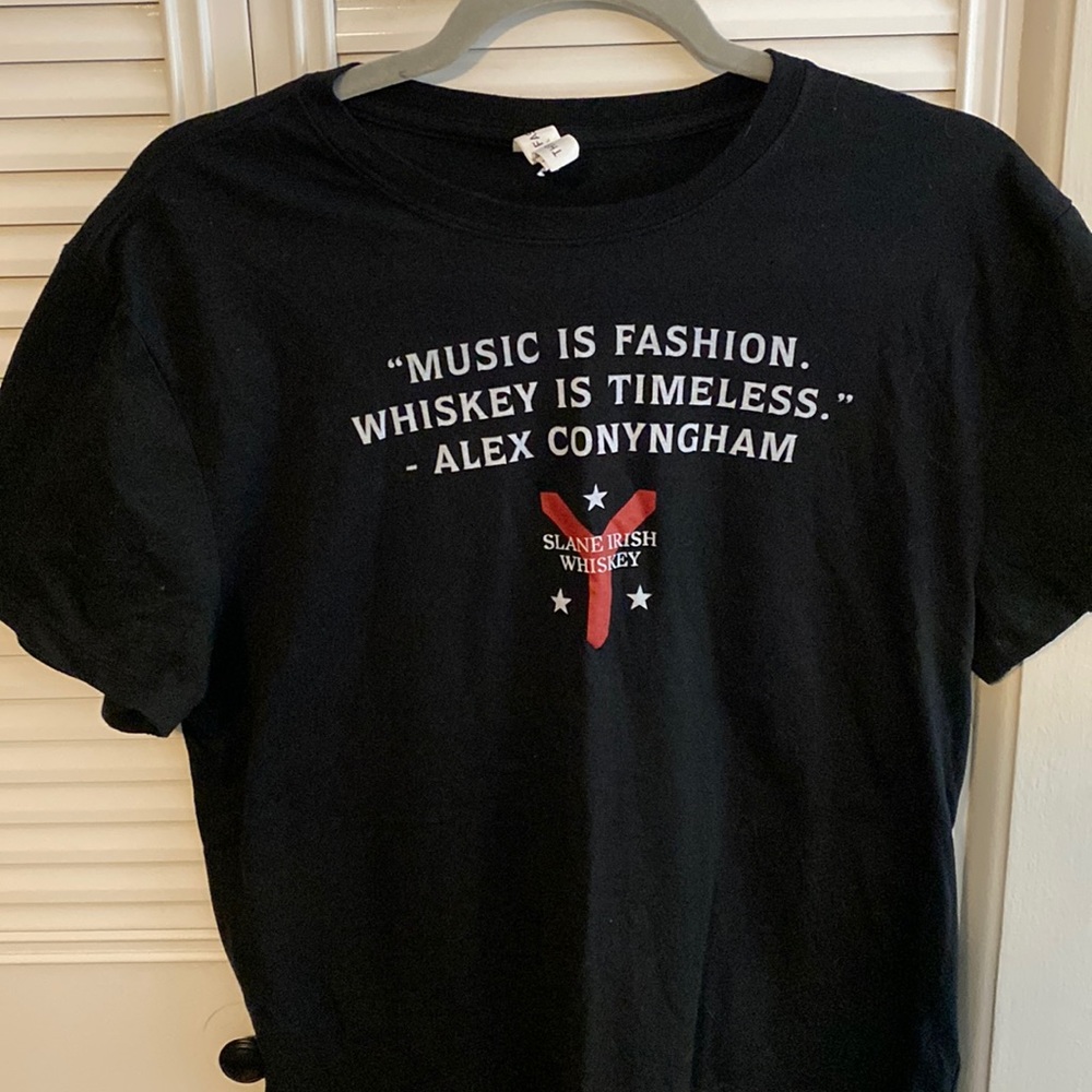 Black Slane Irish Whiskey T-Shirt